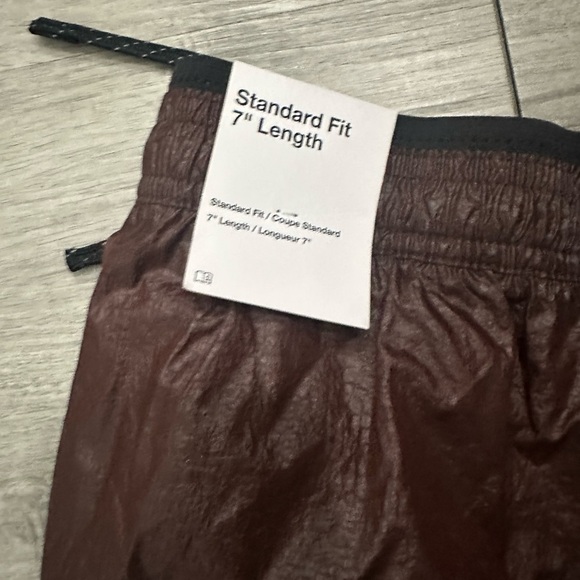 Nike Men's Nike Running Division Repel Dark Brown Athletic Shorts - Picture 7 of 7